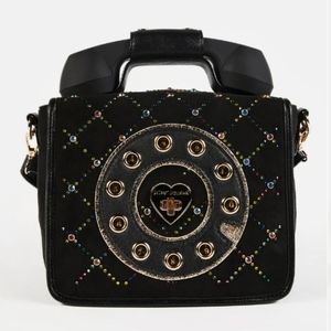 Betsey Johnson Redial phone crossbody bag